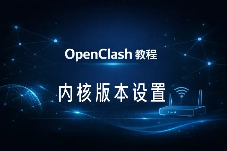 OpenClash 内核版本选择教程封面